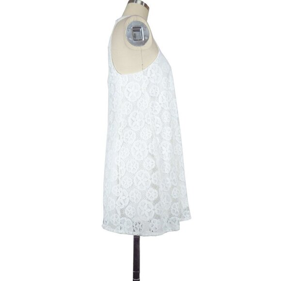 Lilly Pultizer Quinn Lace Halter Swing Dress White XS preppy boho coastal beach - Picture 3 of 11